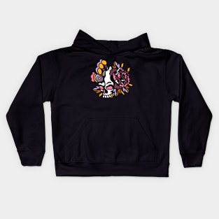 Skull butterfly wing Kids Hoodie